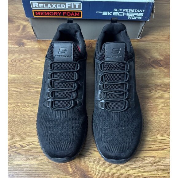 Skechers Work Cessnock SR Shoes Men's Slip-Resistant Food Service 77188 Sz 10.5 - Picture 2 of 10